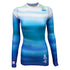 FUJI SPORTS HAIKU WOMEN'S RASH GUARD-Blue-5